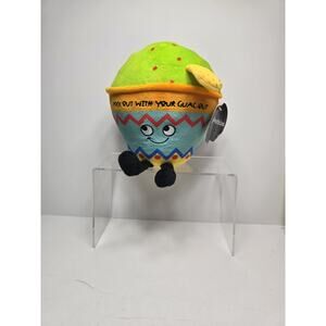 Punchkins Rock Out with Your Guac Out Guacamole Plush Smooth Ultra Soft Fabric
